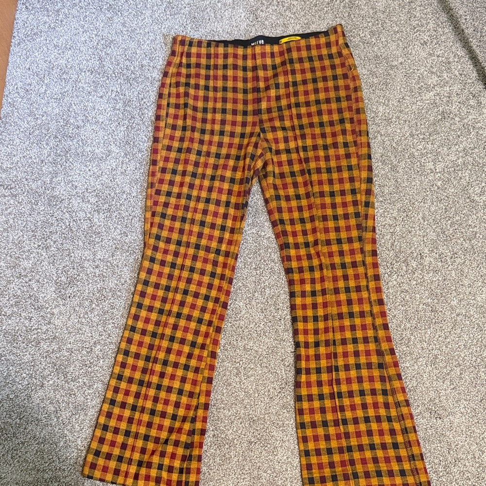 Maeve by Anthropologie Plaid Pants
